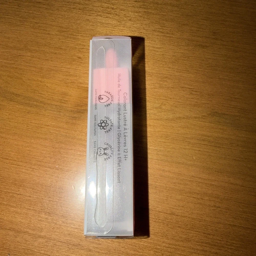 NEW The Creme Shop Glossy 12 HR+ Lip Stain, 0.194 oz. - Cherub
